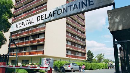 L'entr&eacute;e de l'h&ocirc;pital Delafontaine &agrave; Saint-Denis (Seine-Saint-Denis). (MAXPPP)