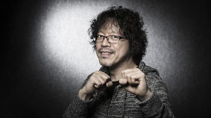 Japanese manga artist Naoki Urasawa, photographed on the sidelines of the 45th edition of the Angoulême Festival in January 2018. (JOEL SAGET / AFP)