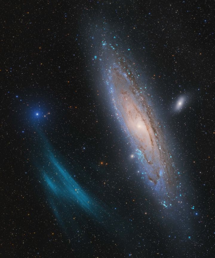 "Andromeda, Unexpected"who won the Royal Observatory Greenwich competition, Thursday September 14, 2023. (Marcel Drechsler, Xavier Strottner and Yann Sainty / Royal Observatory Greenwich)