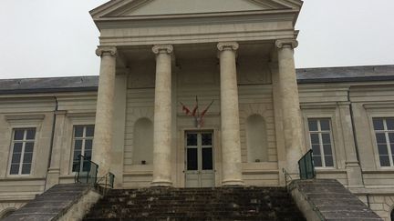 L'entrée du tribunal de Châteauroux (Indre). (REGIS HERVE / RADIO FRANCE)