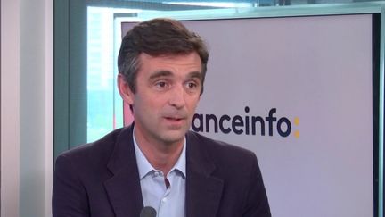 Alexis Gardy, président de Belambra Clubs, invité éco de franceinfo, jeudi 2 juin 2022. (CAPTURE ECRAN / FRANCEINFO)