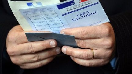 Carte électorale (ERIC FEFERBERG / AFP)