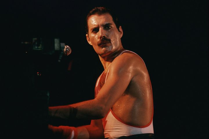 Freddy Mercury, auteur de la chanson "Bohemian Rhapsody" interprétée par le groupe Queen. 
 (picture-alliance //MaxPPP)