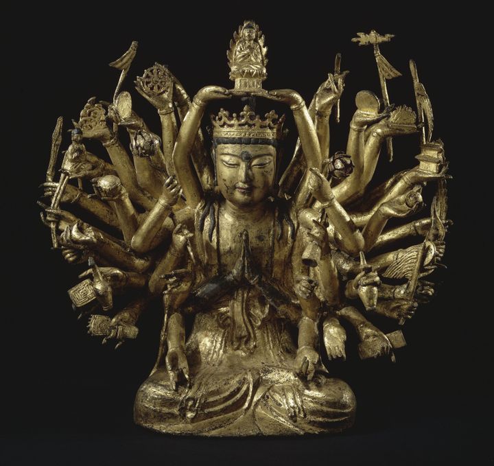 Avalokiteshvara a mille bras
 (Courtesy of musée Guimet)