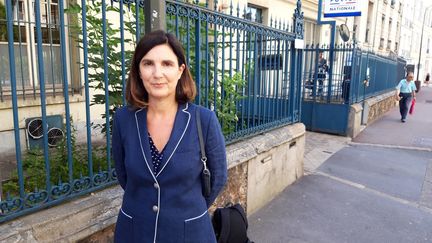 L'élue d'opposition Agnès Cerighelli à Saint-German-en-Laye (Yvelines), le 17 juin 2019. (MAXPPP)