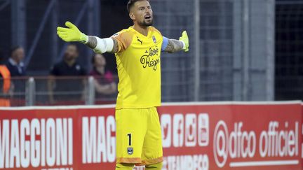 Benoît Costil, le gardien de buts des Girondins de Bordeaux est partagé sur la création du trophée&nbsp;Lev&nbsp;Yachine qui récompensera chaque année le meilleur gardien au monde. (NICOLAS GOISQUE / MAXPPP)