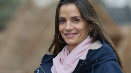 La présidente de la Fondation des femmes, Anne-Cécile Mailfert, ne participera pas à l'hommage pour Gisèle Halimi, le mercredi 8 mars. Elle manifestera dans la rue à l'occasion de la journée des droits des femmes. (PATRICE SAUCOURT / MAXPPP)