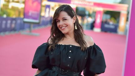 Laure Calamy au 47e festival du cinéma américain de Deauville présente "Une femme du monde" (MAXPPP)