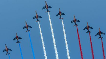 &nbsp; (La Patrouille de France en 2013 © Maxppp)