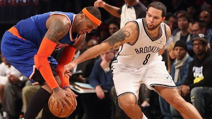 Carmelo Anthony et Deron Williams se disputeront le trône de New York. (BRUCE BENNETT / GETTY IMAGES NORTH AMERICA)