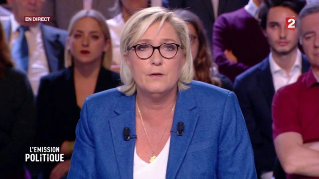 Marine Le Pen sur les liens entre le FN et Logan N.