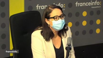 Hélène Etzi,&nbsp;présidente du groupe Disney+ en France.&nbsp; (CAPTURE D'ECRAN DAILYMOTION)