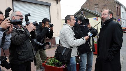 L'ancien maire socialiste d'H&eacute;nin-Beaumont G&eacute;rard Dalongeville le 10 juin 2012 &agrave; Lille (Nord). (PHILIPPE PAUCHET / VOIX DU NORD / MAXPPP)