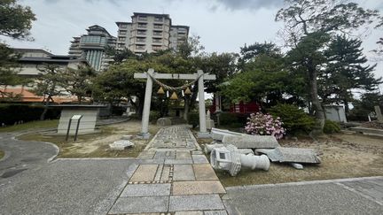 Le site touristique Wakura Onsen de la municipalité de Nanao, au sud-est de la péninsule de Noto, au Japon. (KARYN NISHIMURA / RADIO FRANCE)