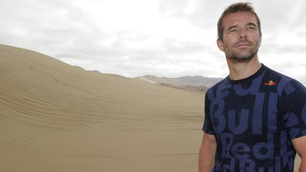 Sébastien Loeb au coeur des dunes chiliennes lors du Dakar 2014