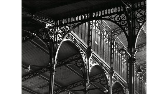 "Structure de Baltard", 2 d&eacute;cembre 1968. (ROBERT DOISNEAU)