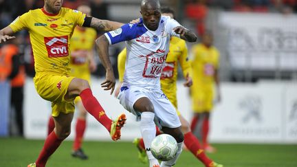 Duel entre Maxime Brillault et Christian Bekamenga (PASCAL PROUST / MAXPPP)