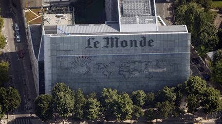 Le siège du journal "Le Monde", en juillet 2013, à Paris. (CHARLES PLATIAU / REUTERS)