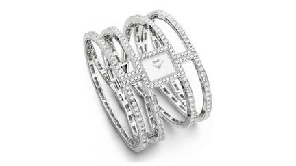 Bracelet baguette monté avec des diamants de Piaget
 (DR)