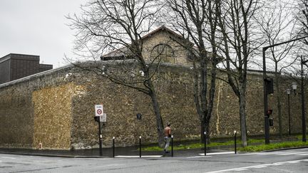 La prison de la Santé à Paris, photographiée le 1er février 2022.&nbsp; (MAGALI COHEN / HANS LUCAS / AFP)