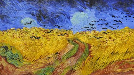 &quot;Champ de blé aux corbeaux&quot;- Vincent Van Gogh
 (AFP)