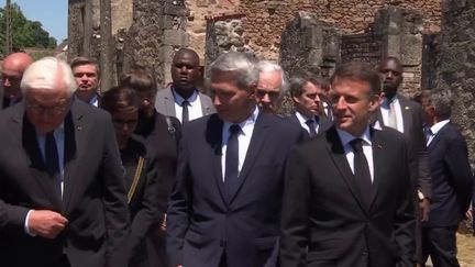 80 ans d'Oradour-sur-Glane : Emmanuel Macron scruté au lendemain de la dissolution (France 2)