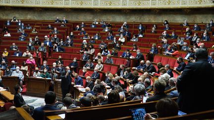 L'Assemblée nationale, le 4 janvier 2022. (AMANDINE BAN / HANS LUCAS / AFP)