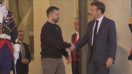 Guerre en Ukraine : Volodymyr Zelensky a rencontré Emmanuel Macron (France 3)