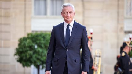 Bruno Le Maire, ministre de l'Economie et des finances, le 8 juin 2024. (FRED DUGIT / MAXPPP)