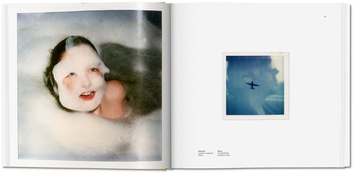 Une double page extraite de The Polaroid Diaries de Linda McCartney édité chez Taschen. (LINDA McCARTNEY / TASCHEN)