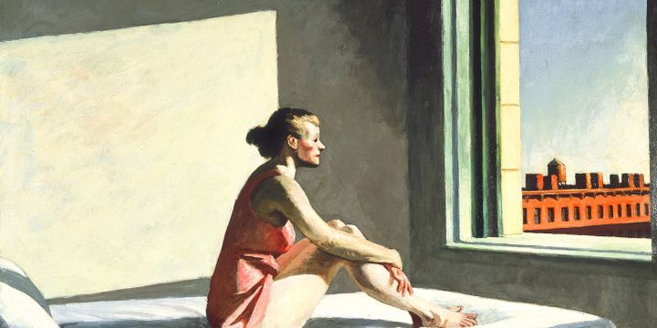 Edward Hopper, Morning Sun, 1954, Columbus Museum of Art, Ohio: Howald Fund Purchase
 (Columbus Museum of Art, Ohio)