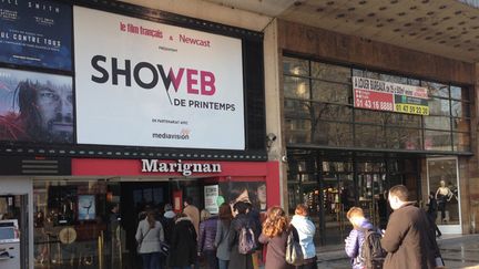 Les professionnels du Web invités au 7e Showeb de printemps, au Gaumont Champs-Elysées Marignan, à Paris, le 15 mars 2016
 (DR)