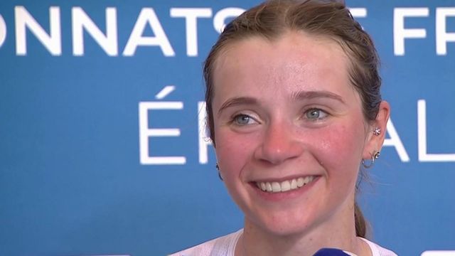 Course Elite Dames : l'interview d'Evita Muzic, nouvelle championne de France