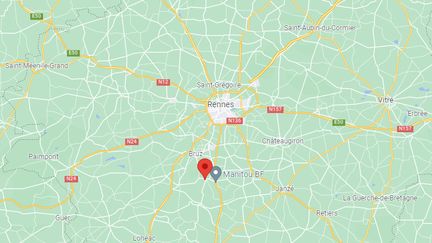 L'accident s'est produit à Laillé (Ille-et-Vilaines), près de Rennes. (GOOGLE MAPS)