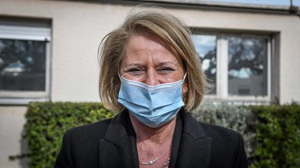 Brigitte Bourguignon, ministre déléguée auprès du ministre des Solidarités et de la Santé, chargée de l'Autonomie, le 15 mars 2021. (MIDI LIBRE / LE MIDI LIBRE / MAXPPP)