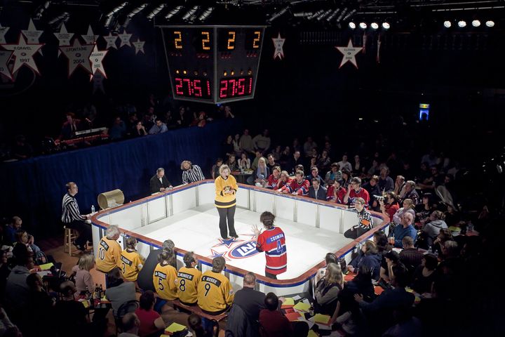 Match de la Ligue Nationale d'Improvisation (Montréal, Québec) (RENAULT PHILIPPE / HEMIS.FR)