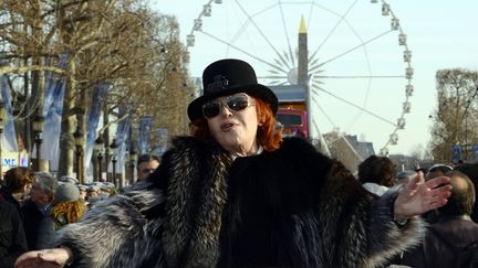 Régine à Paris en janvier 2015 à Paris
 (BERTRAND GUAY / AFP)