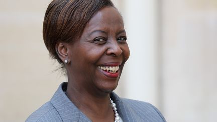 Louise Mushikiwabo, ministre rwandaise des Affaires étrangères, candidate à la tête de l'Organisation internationale de la Francophonie (OIF)
 (ludovic MARIN / AFP)