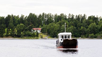 L'île norvégienne d'Utøya, en juillet 2013. (GROTT, VEGARD / NTB SCANPIX MAG)