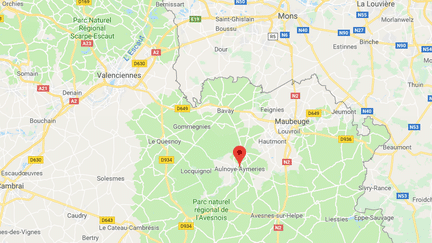 La 17ème édition du Festival&nbsp;Les Nuits Secrètes a eu lieu les&nbsp;27, 28 et 29 juillet à Aulnoye-Aymeries dans le Nord France. (CAPTURE D’ÉCRAN GOOGLE MAPS / RADIO FRANCE)