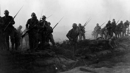 Scène tirée du film All Quiet On The Western Front (A l'Ouest, rien de nouveau), film de Lewis Milestone (1930) (AFP - The Picture Desk - Kobal)