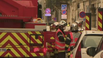 Explosion à Bordeaux. (FRANCE 2)