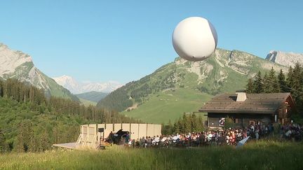 Festival Musique à Beauregard, dans le massif des Aravis, en Haute-Savoie (France 3 Rhône-Alpes)