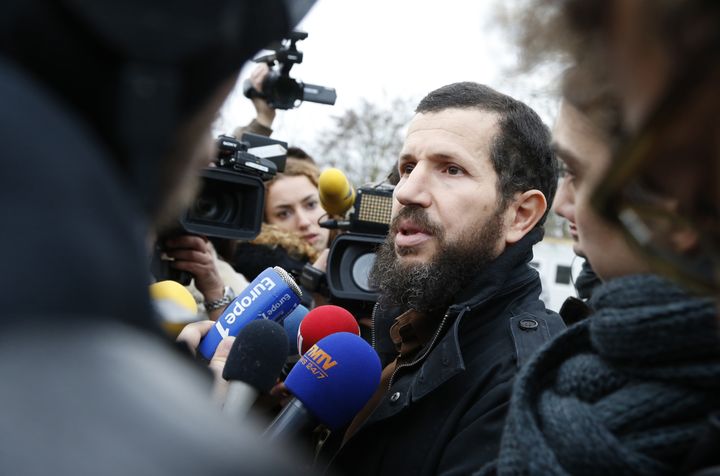 Mohammed Ramdane, le président de l'Association des musulmans de Lagny-sur-Marne (Seine-et-Marne), photographié le 2 décembre 2015. (THOMAS SAMSON / AFP)