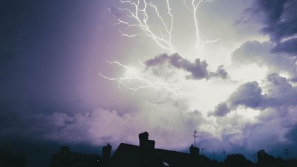 Orage (photo d'illustration). (MATTHIEU BONHOURE / RADIO FRANCE)