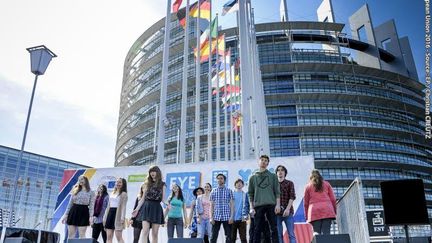  (Des jeunes Européens très attachés à promouvoir la culture © Parlement européen)