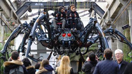 L'araignée géante des "Machines de l'Ile"
 (PHOTOPQR/OUEST FRANCE)