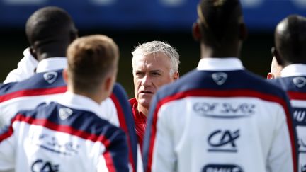  (Les Bleus de Didier Deschamps ont trois matchs de préparation avant le Mondial brésilien © Reuters- Charles Platiau)