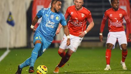 Dimitri Payet contre Nîmes (SYLVAIN THOMAS / AFP)