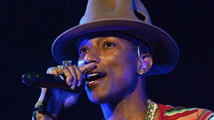 Pharrell Williams sur scène au festival Coachella 2014.
 (Fraze Harrison / Getty Images North America / AFP)